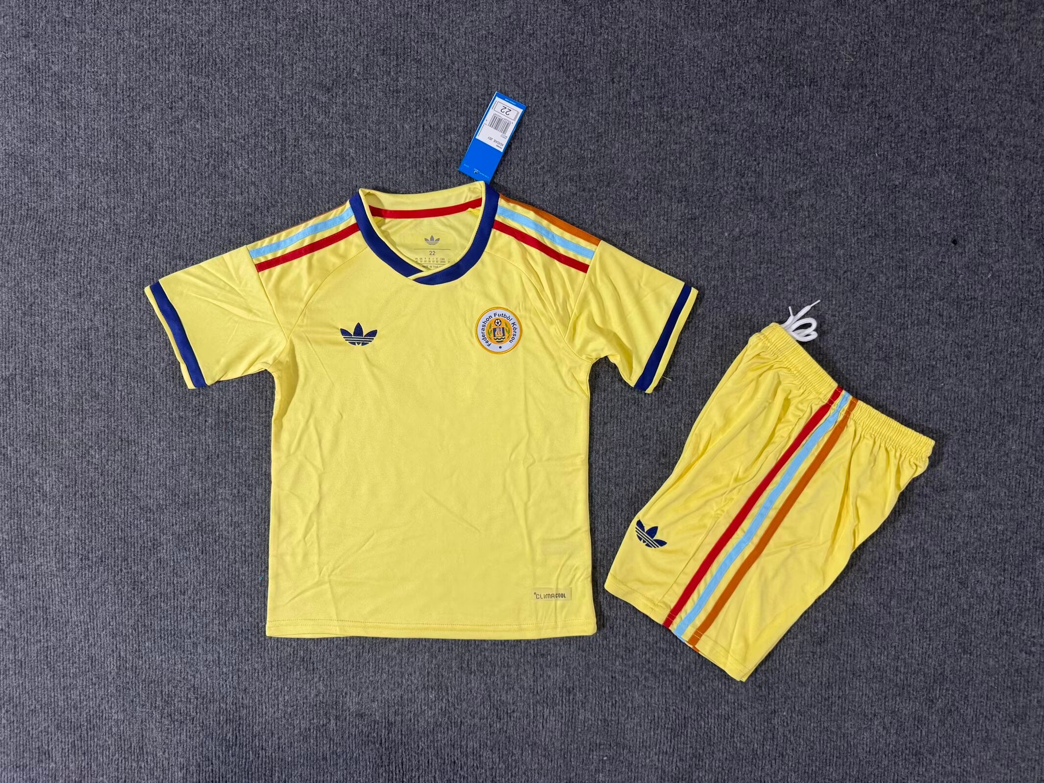 Kids Curucao Away 2026 World Cup Kit