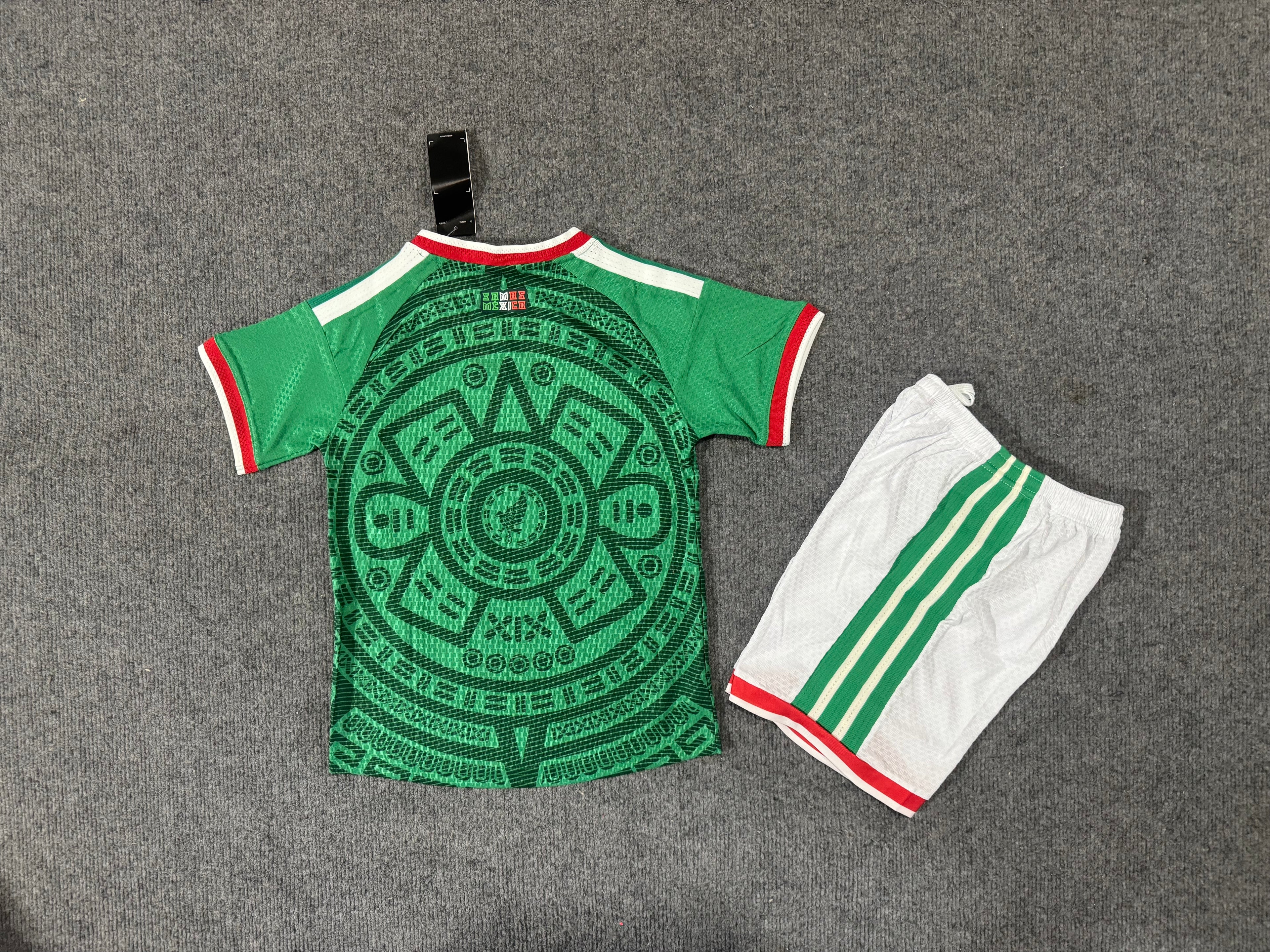Kids Mexico Home 2026 World Cup Kit