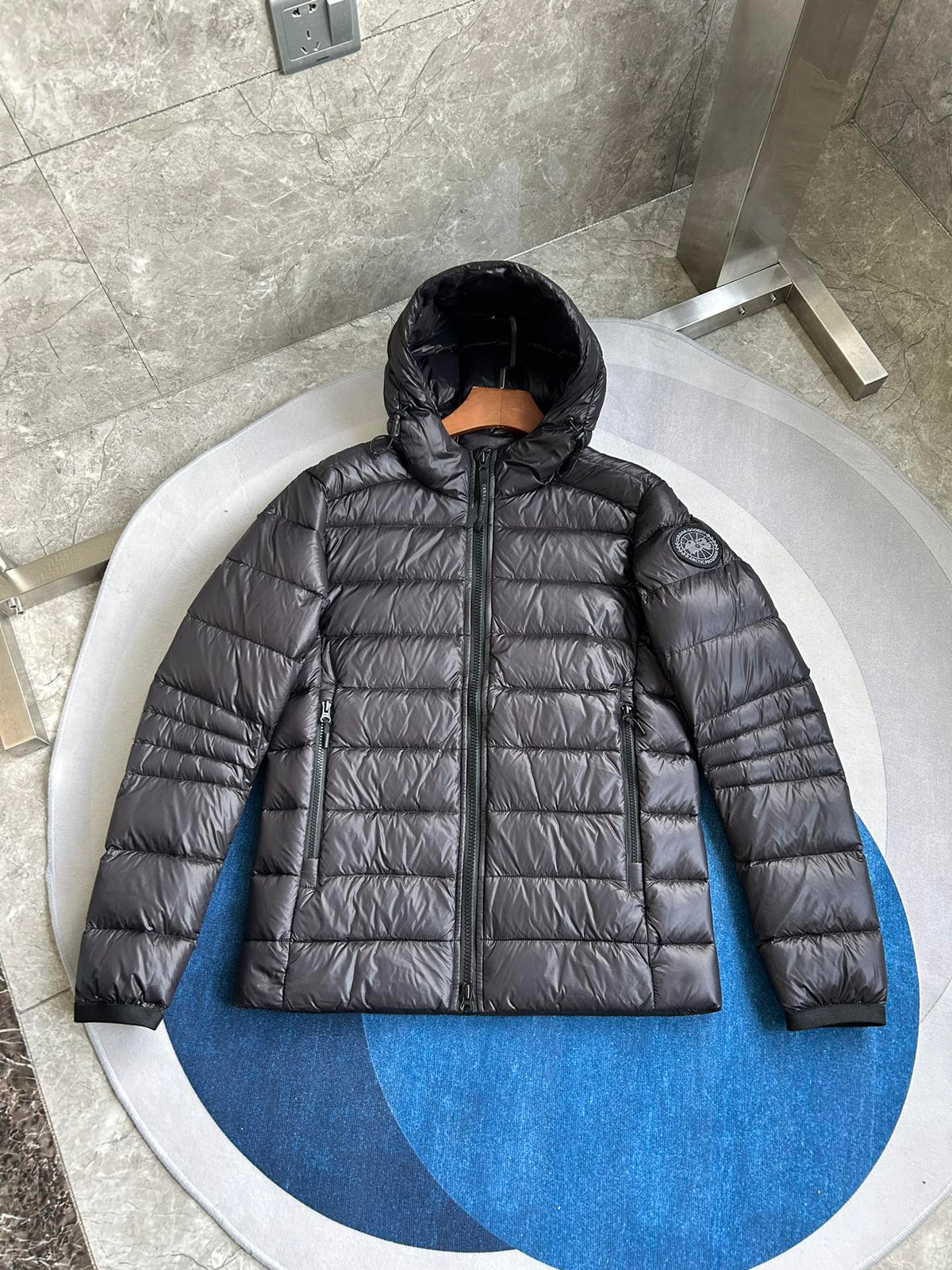 Canada Goose Crofton Black Label Puffer Jacket – Black