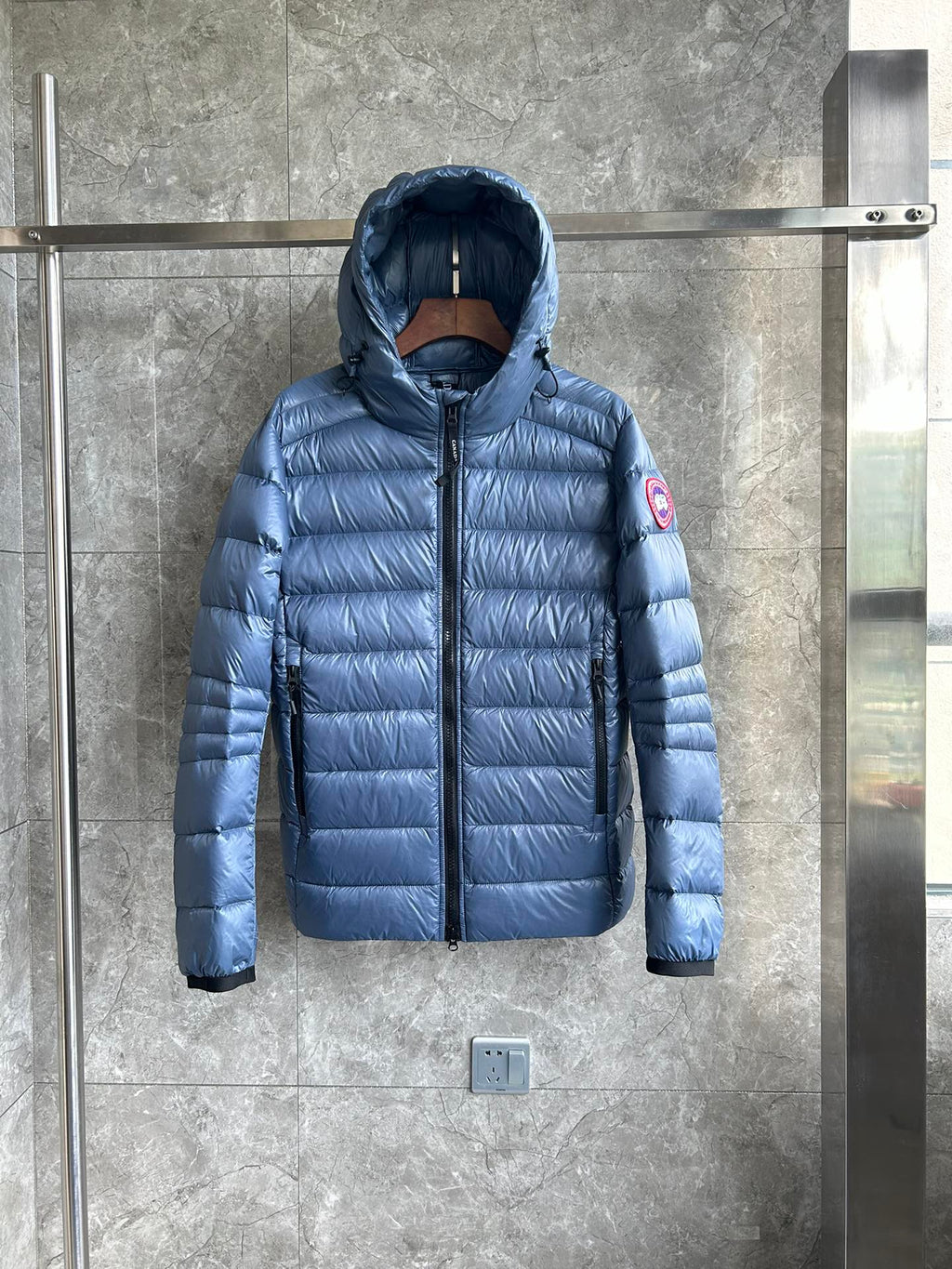 Canada Goose Crofton Puffer Jacket – Light Ozone Blue