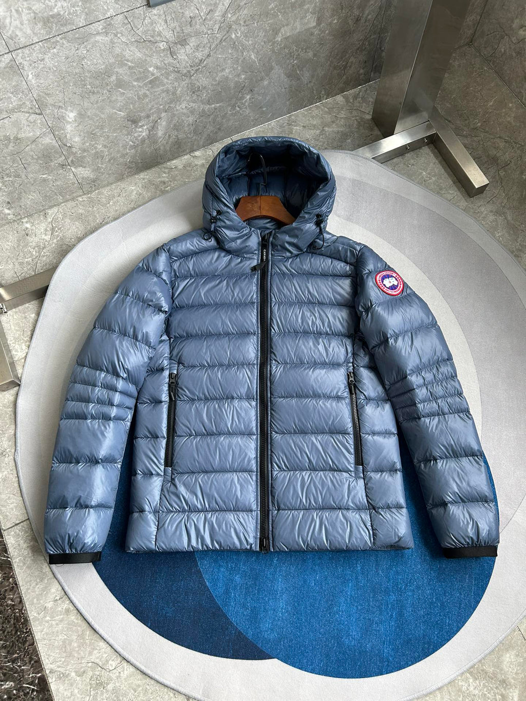 Canada Goose Crofton Puffer Jacket – Light Ozone Blue