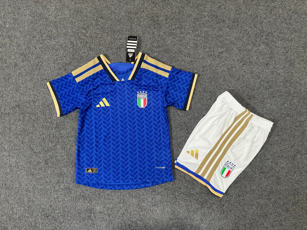 Kids Italy Home 2026 World Cup Kit