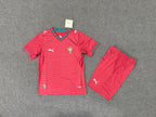 Kids Portugal Home 2026 World Cup Kit