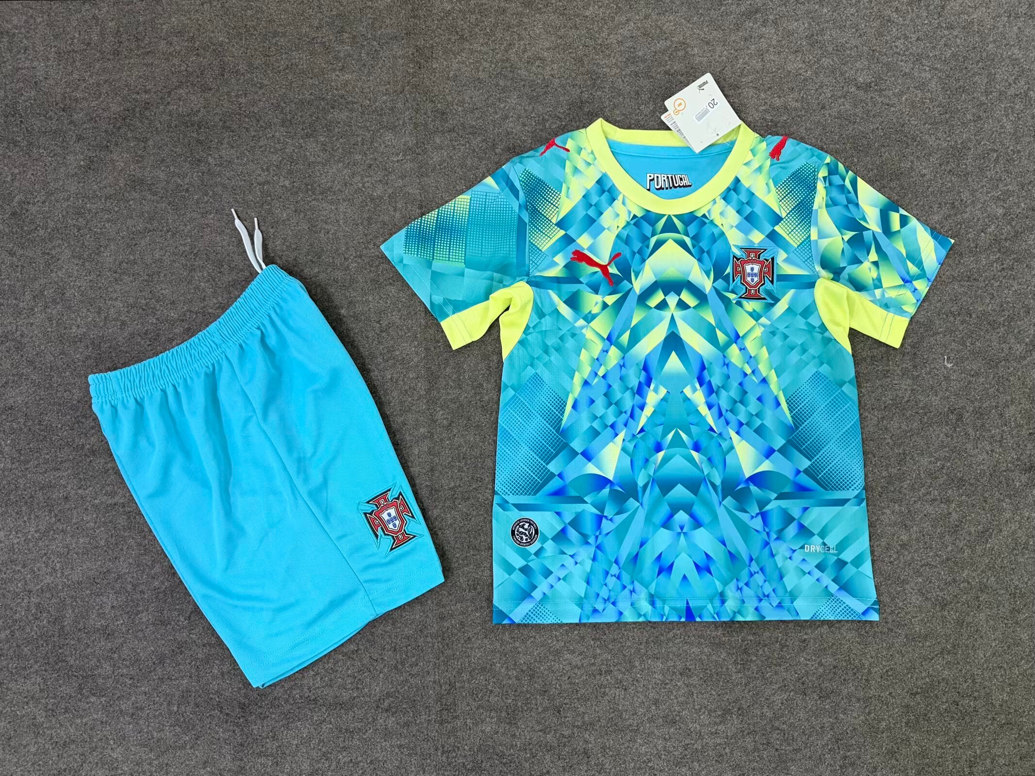 Kids Portugal Goal Keeper 2026 World Cup Kit