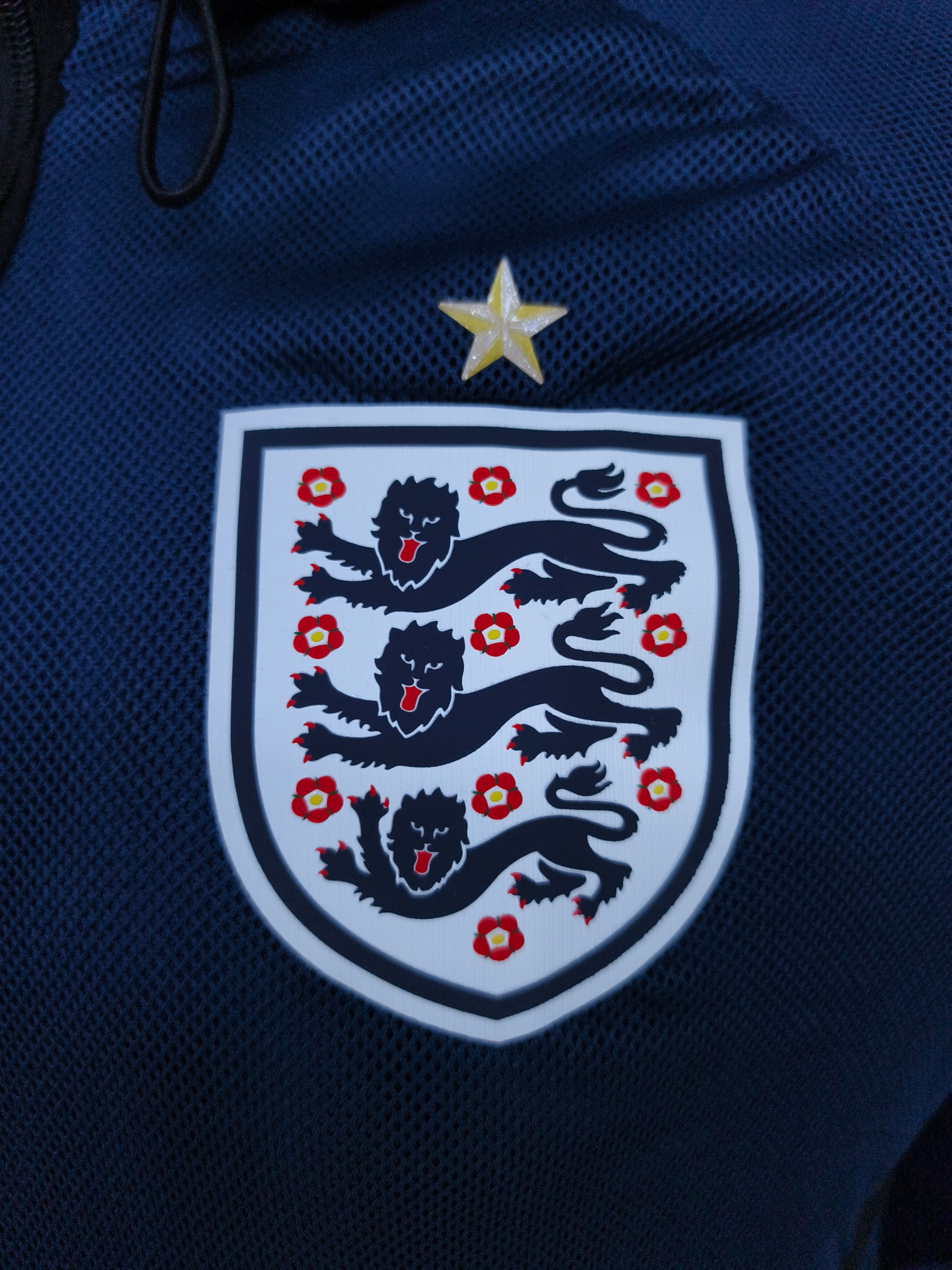 England International Football Jacket (Navy Blue)