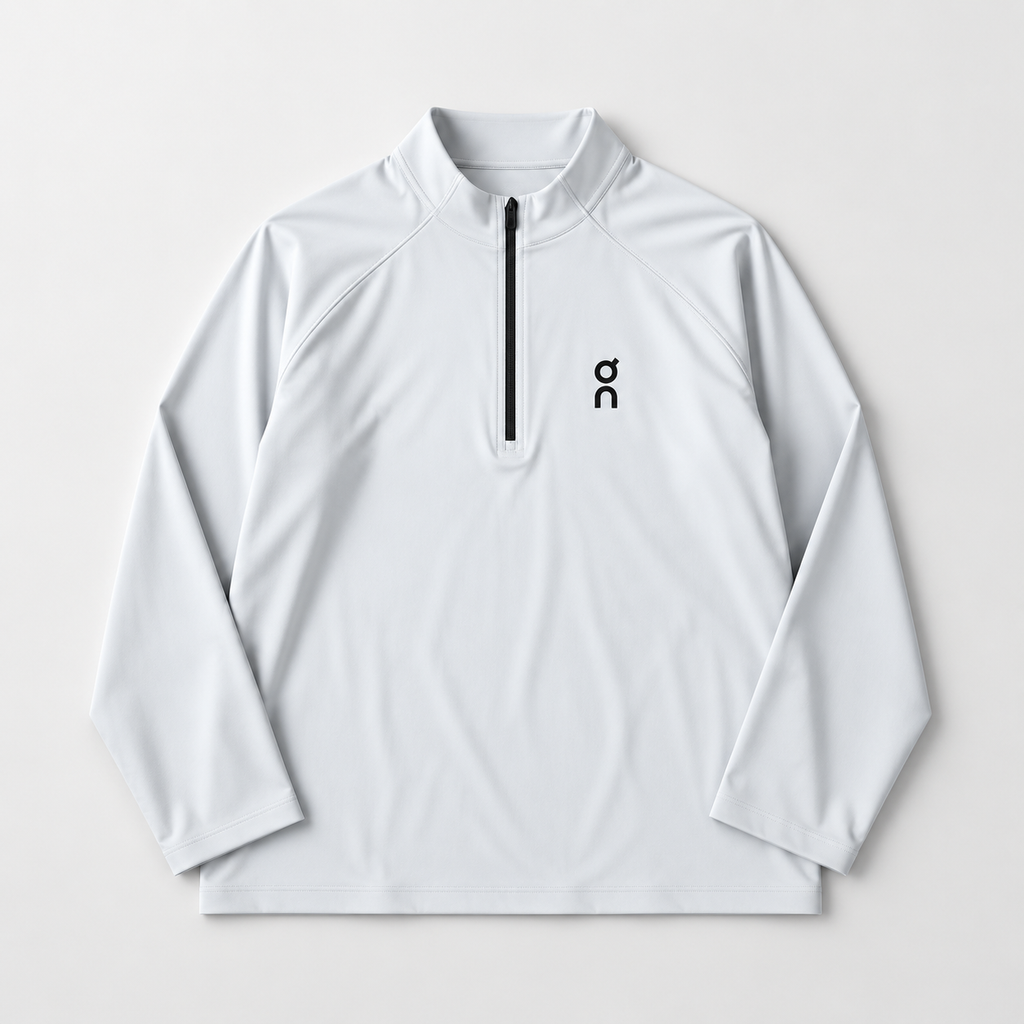 On Cloud Essential Quarter-Zip Performance Top