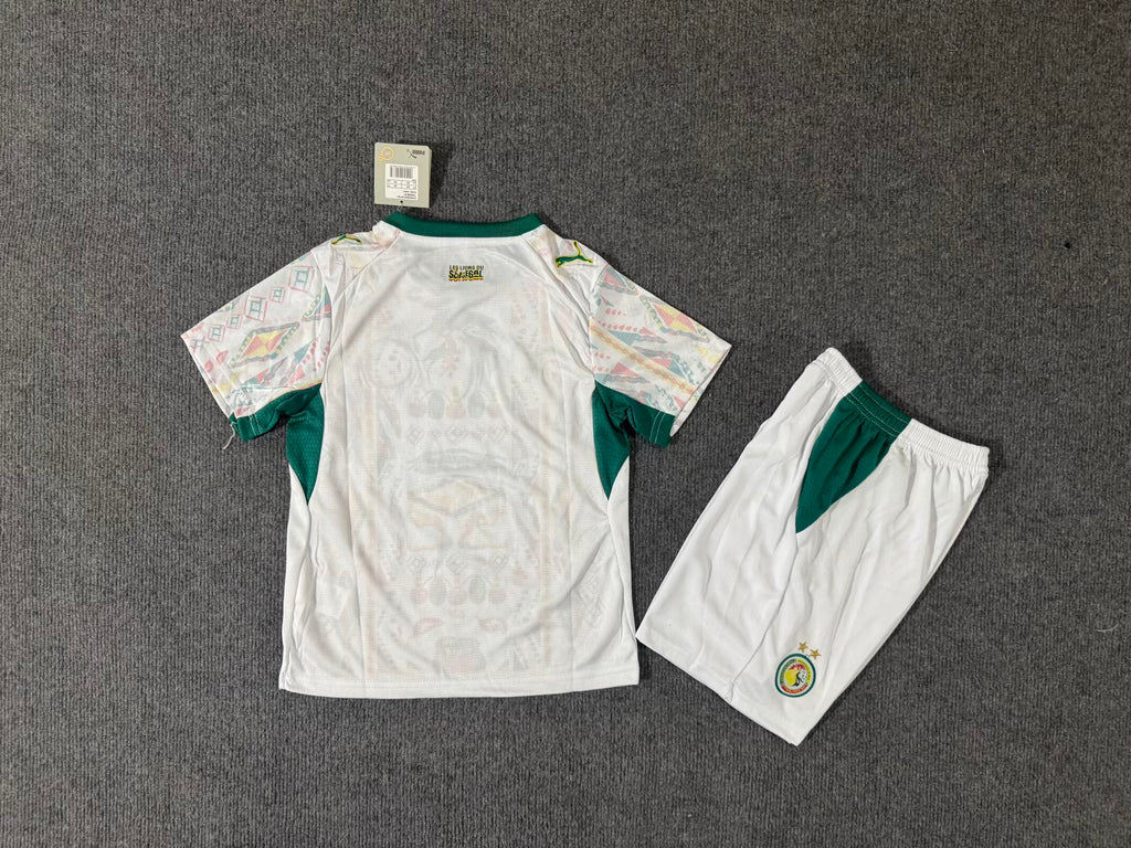 Kids Senegal Home 2026 World Cup Kit