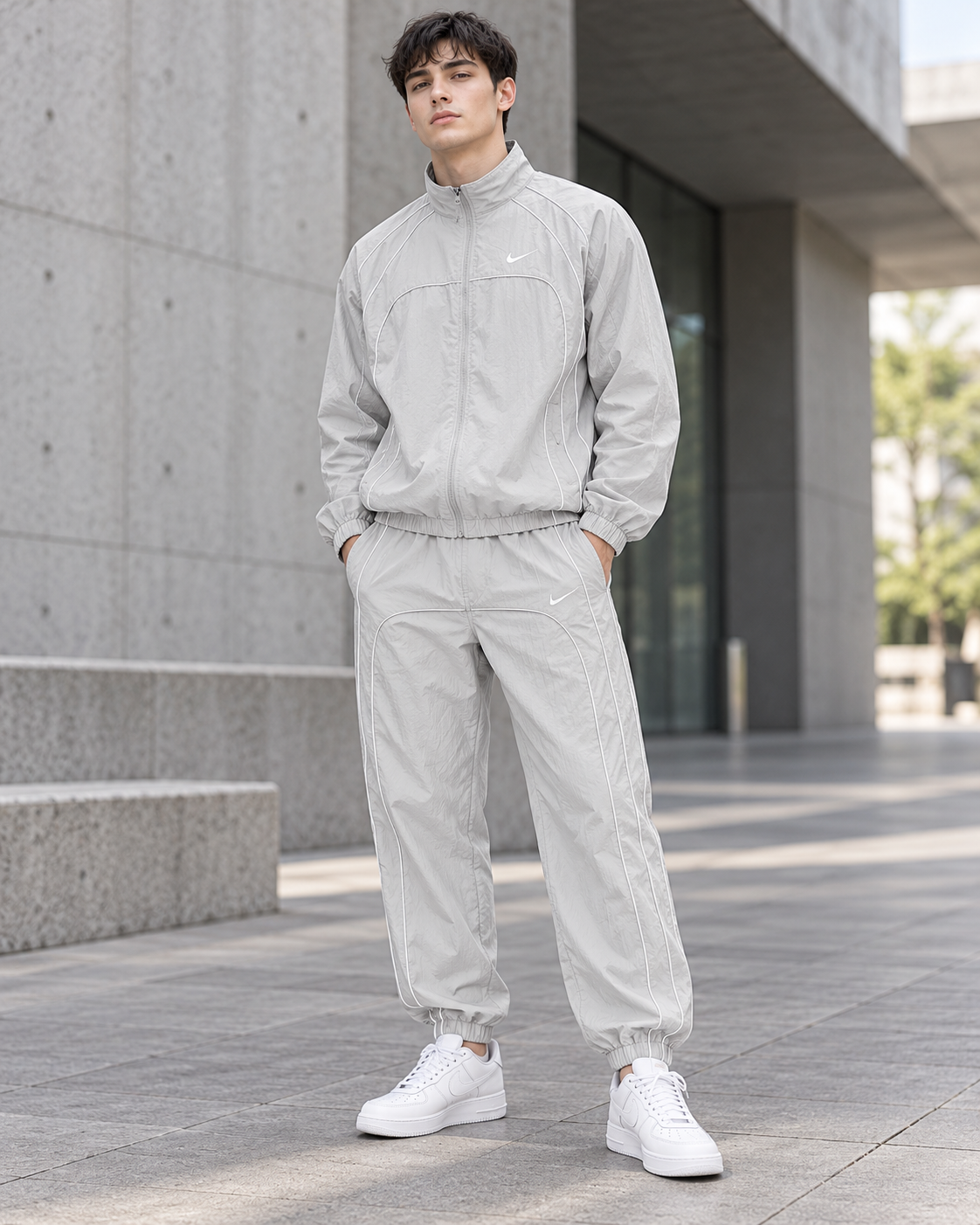Nike Reflective Piped Tracksuit