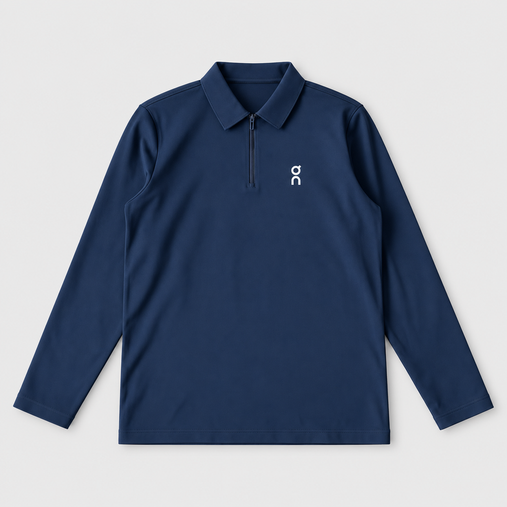 On Running Long Sleeve Quarter-Zip Polo Shirt