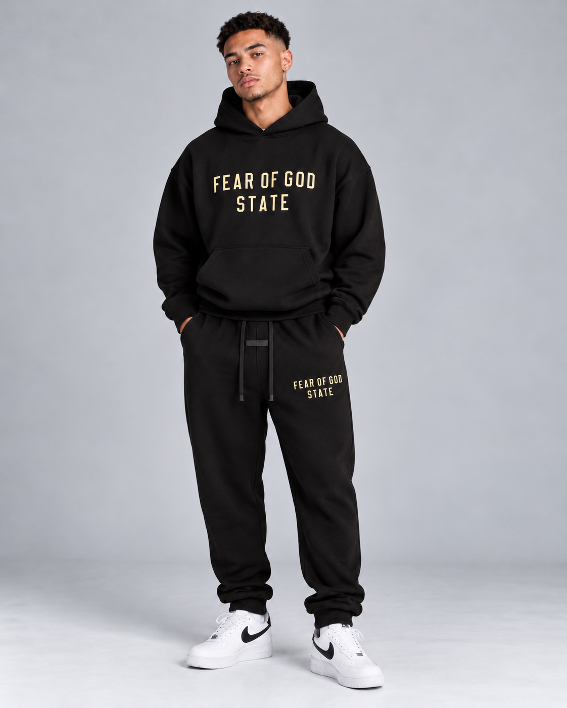 Fear of God State Hoodie & Jogger Set