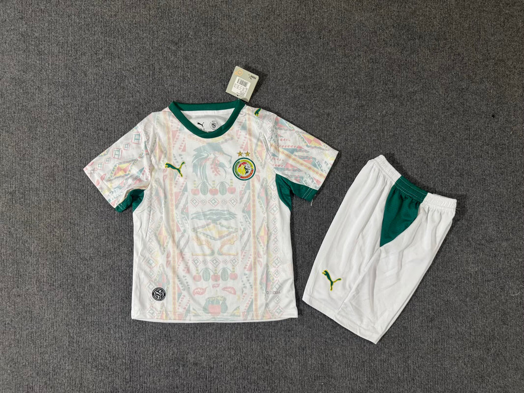 Kids Senegal Home 2026 World Cup Kit