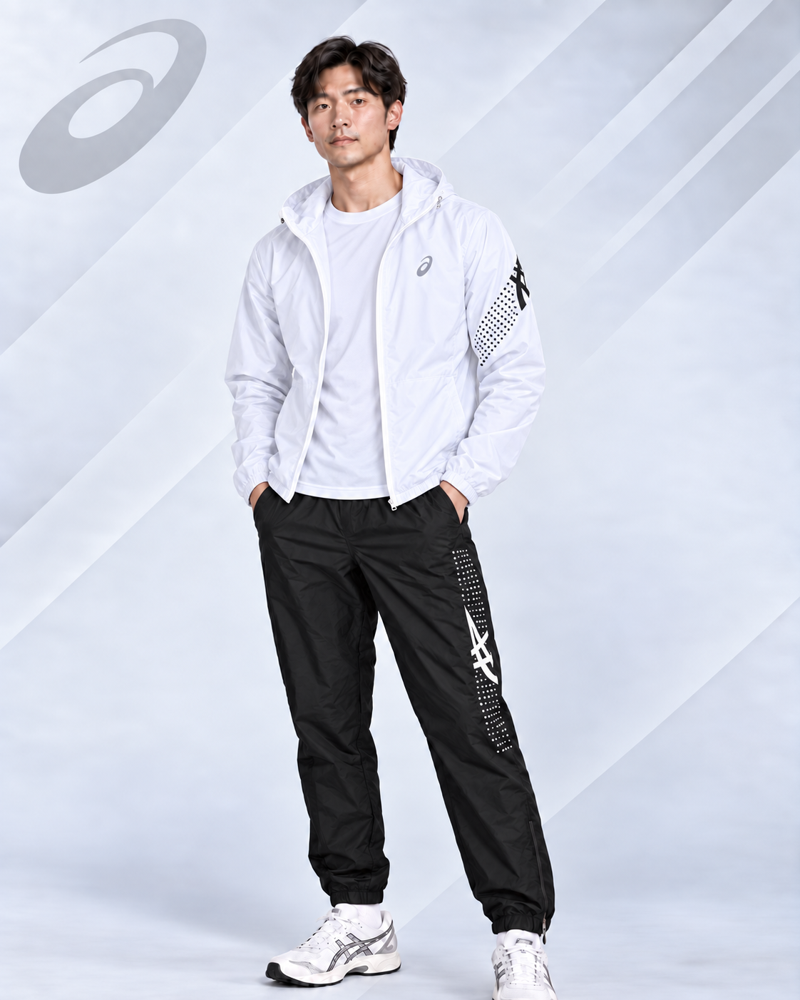 ASICS Performance 3-Piece Tracksuit Set