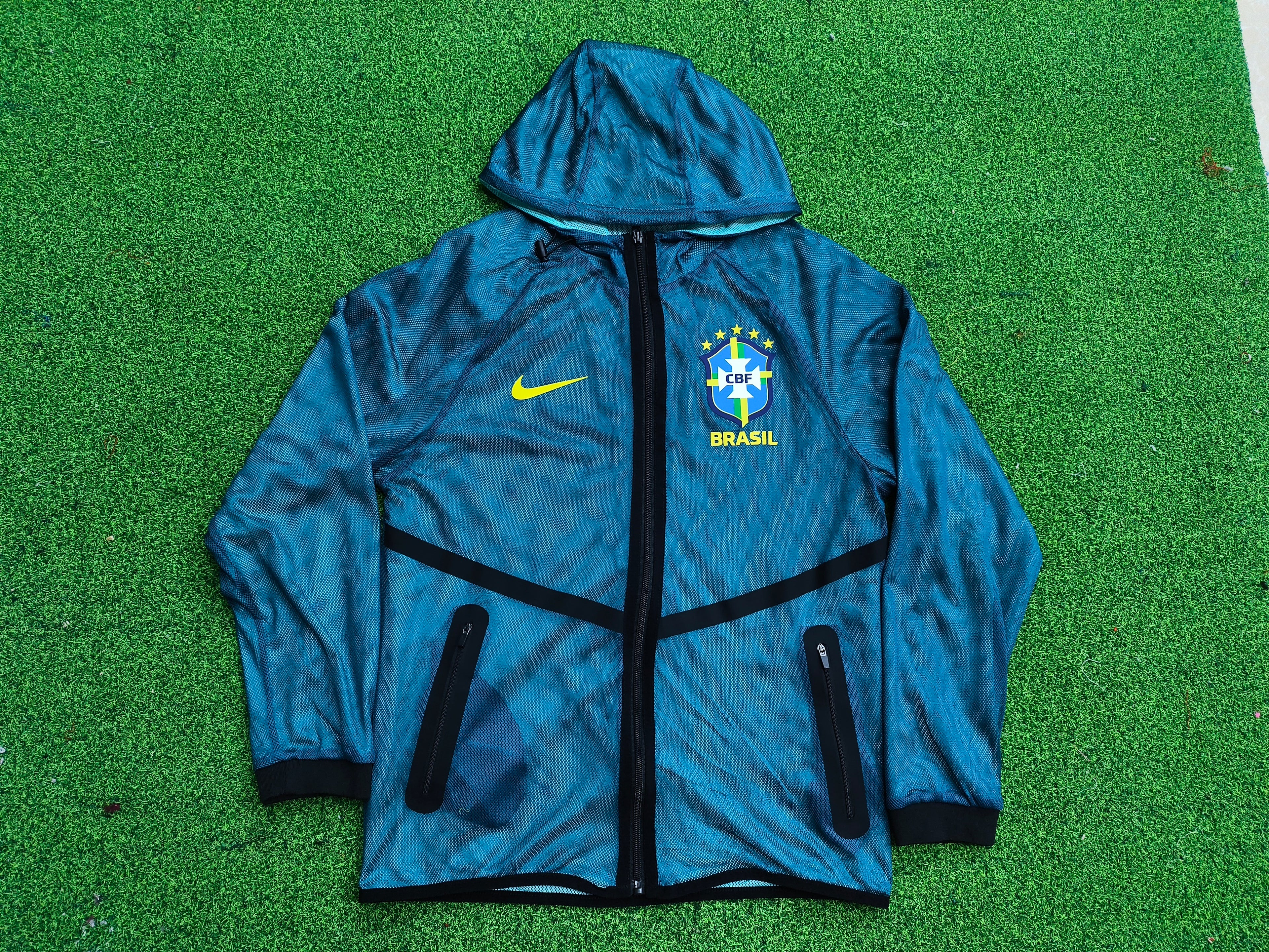 Brazil International Football Jacket (Blue)