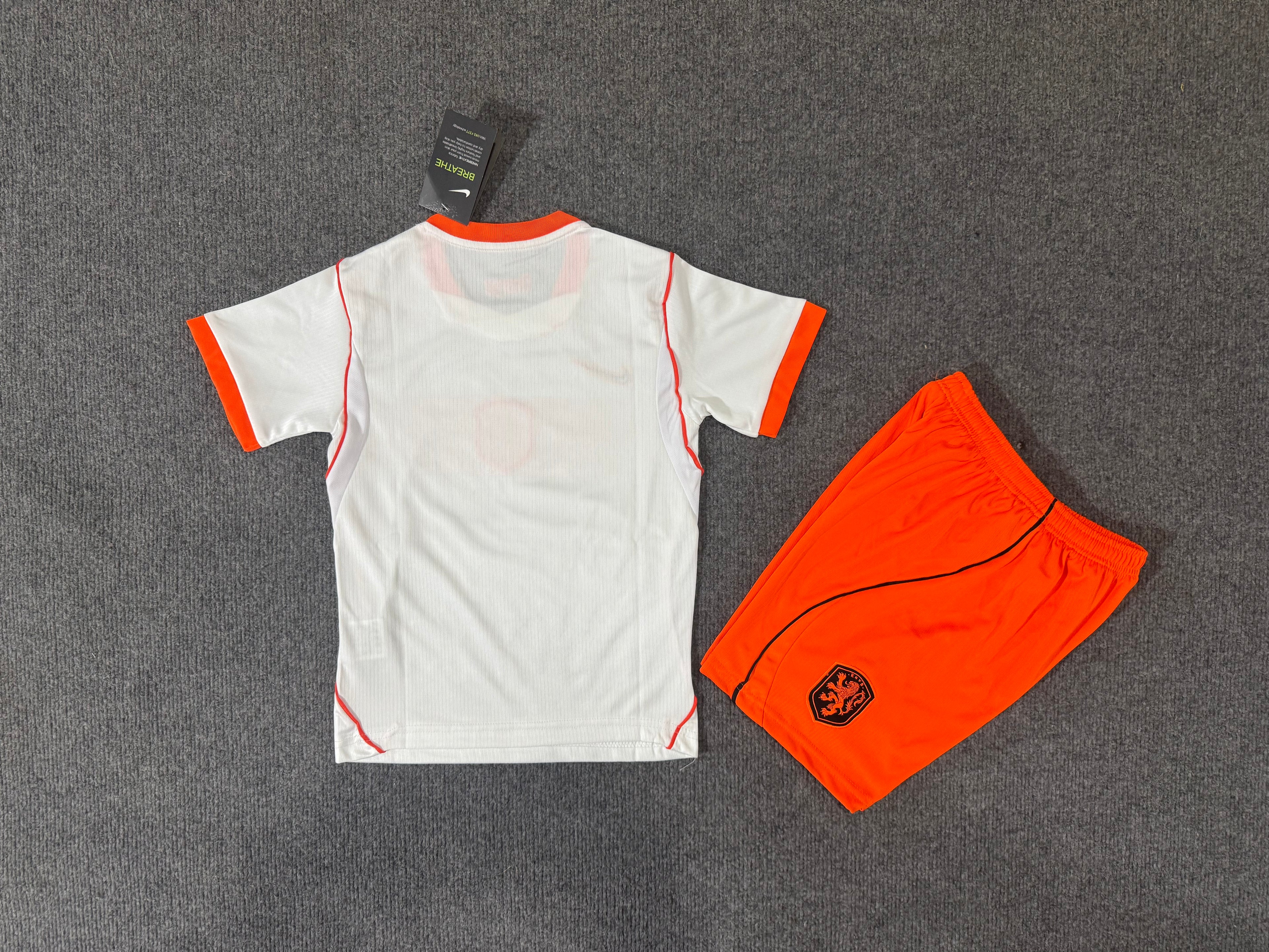 Kids Netherlands Away 2026 World Cup Kit