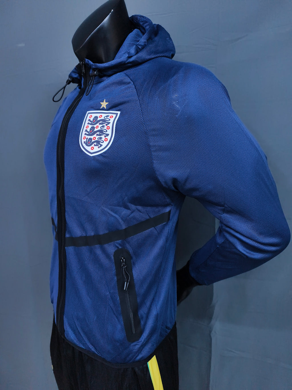 England International Football Jacket (Navy Blue)