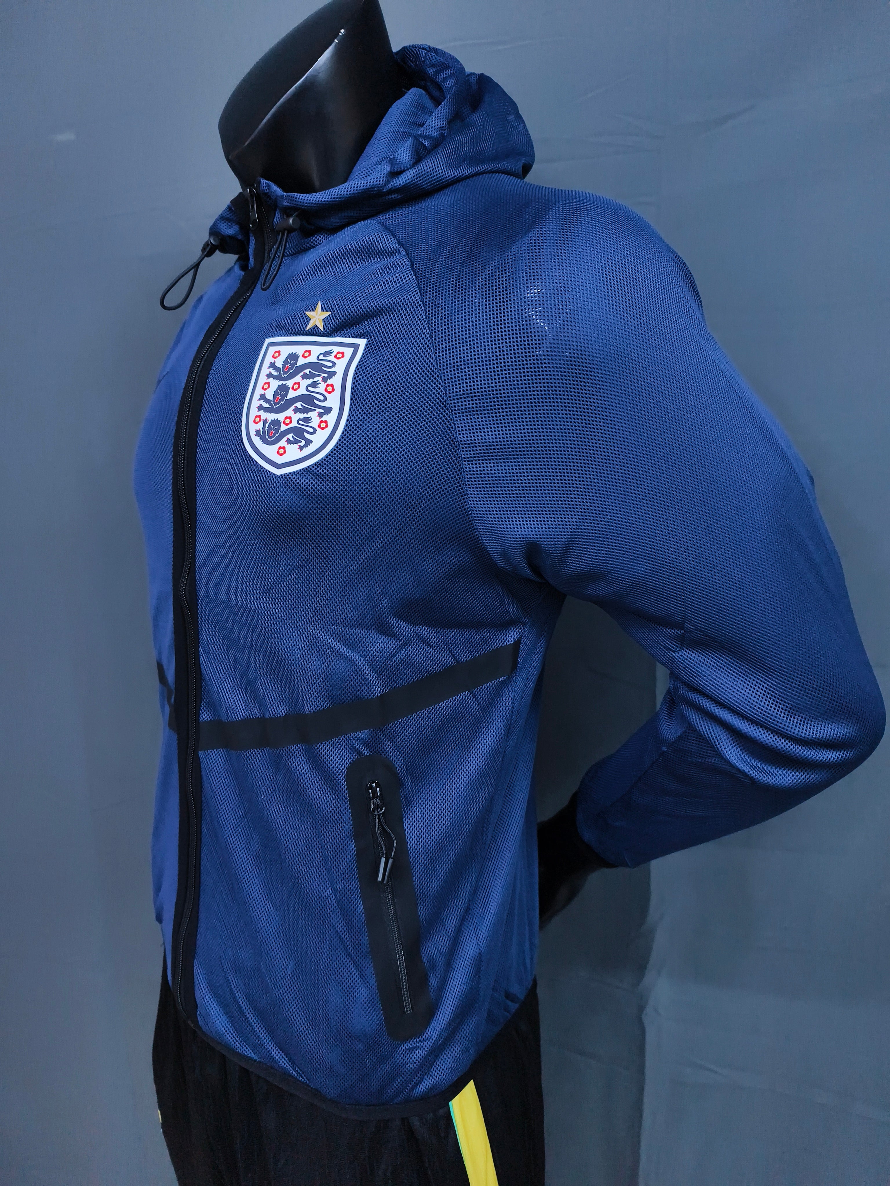 England International Football Jacket (Navy Blue)