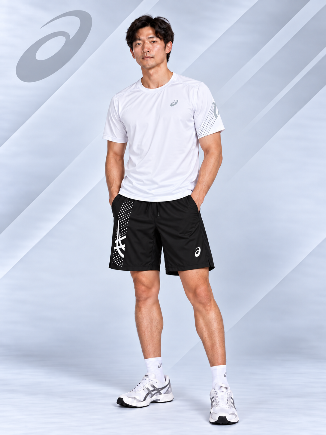 ASICS T-SHIRT AND SHORTS SETS