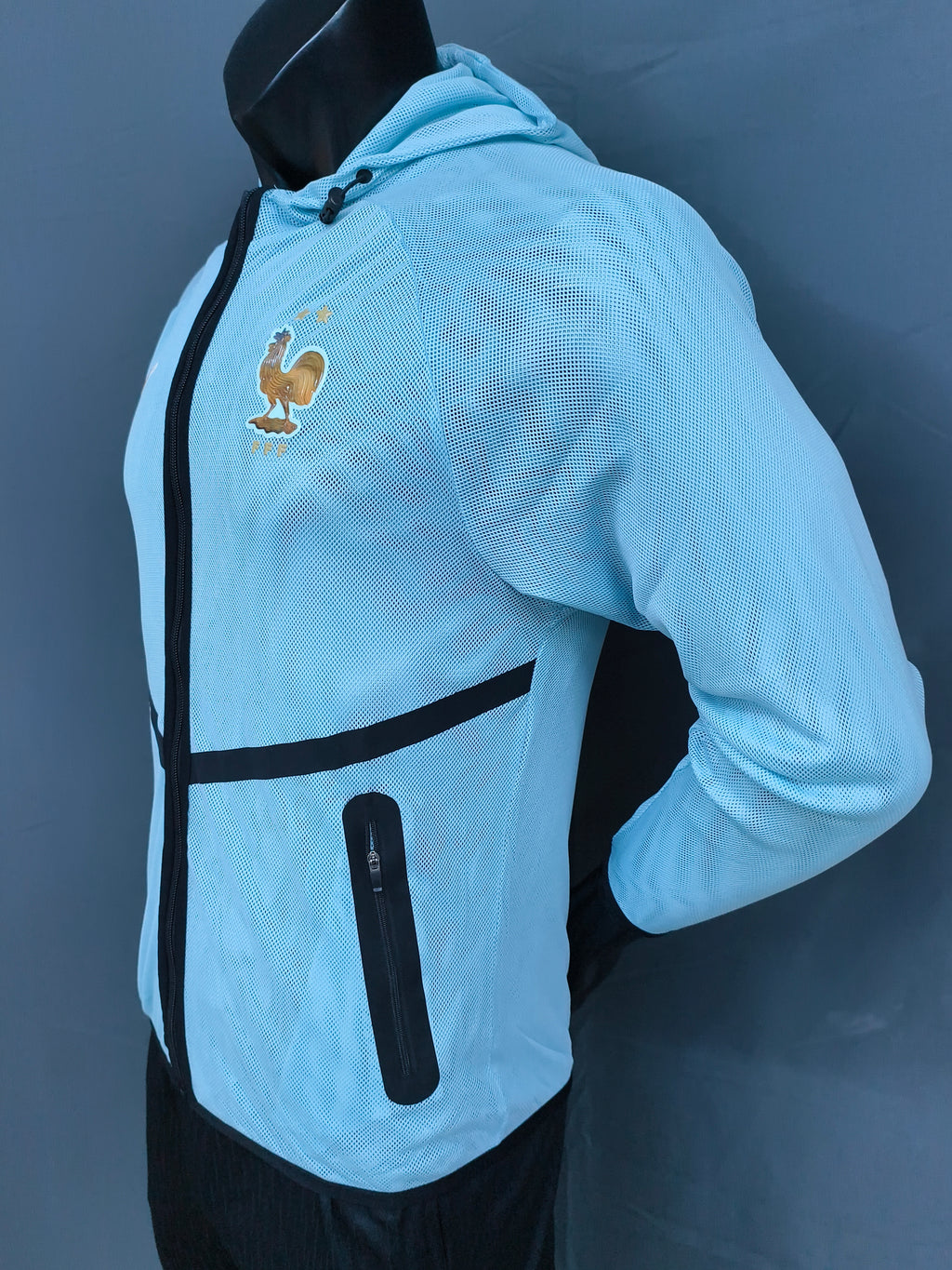 France International Football Jacket (Light Blue)