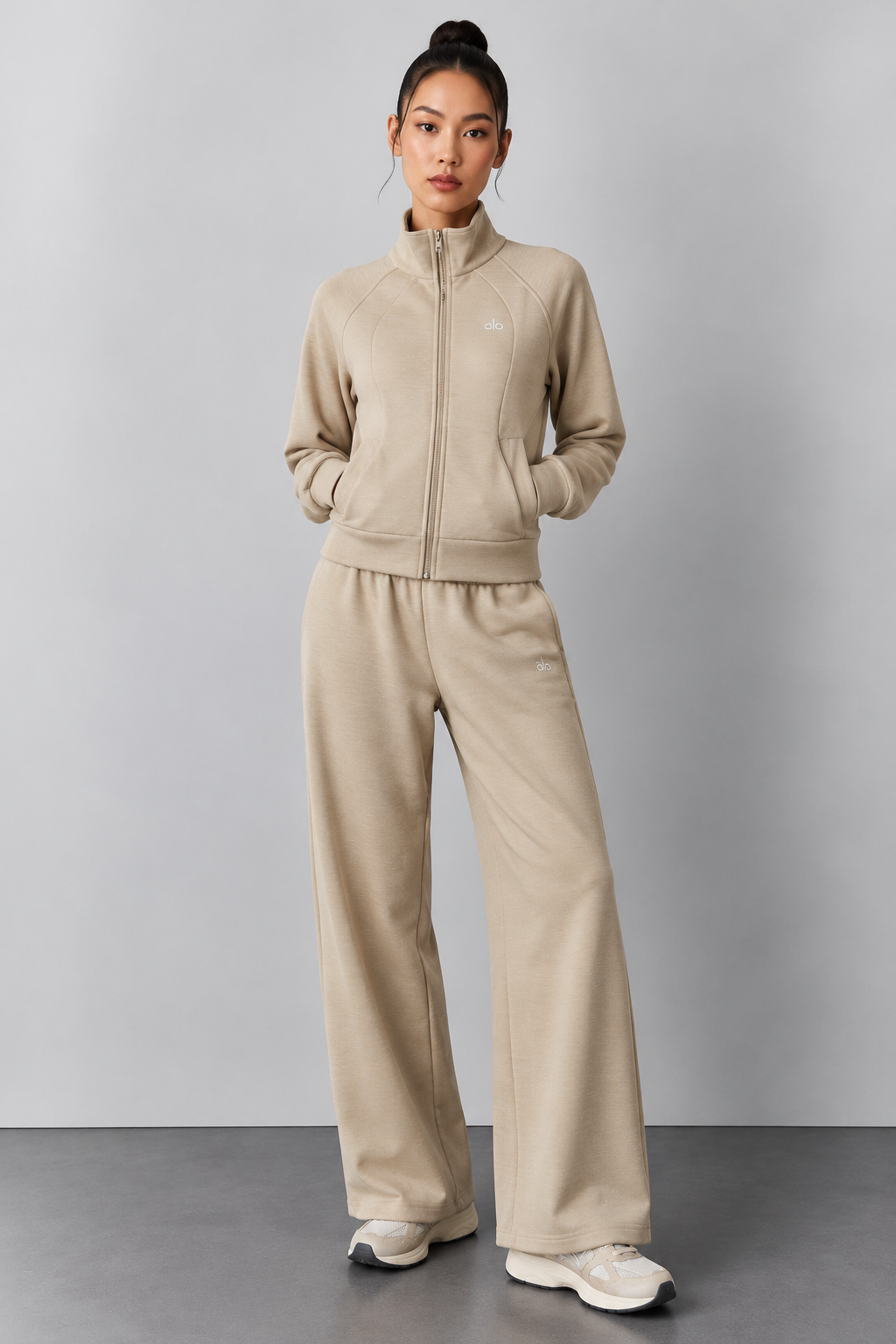 Alo Women's CloudSoft Zip-Up Tracksuit Set
