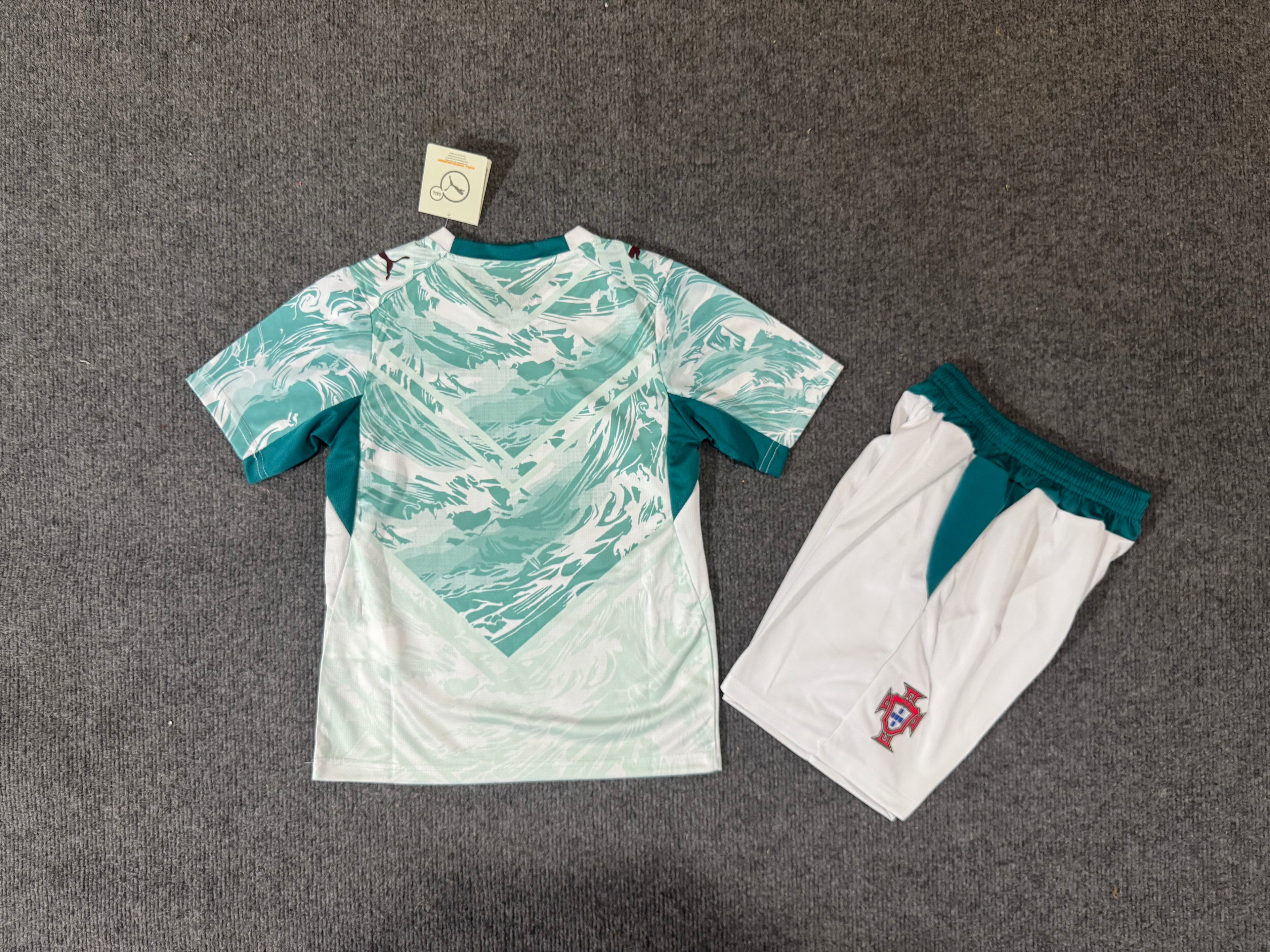 Kids Portugal Away 2026 World Cup Kit