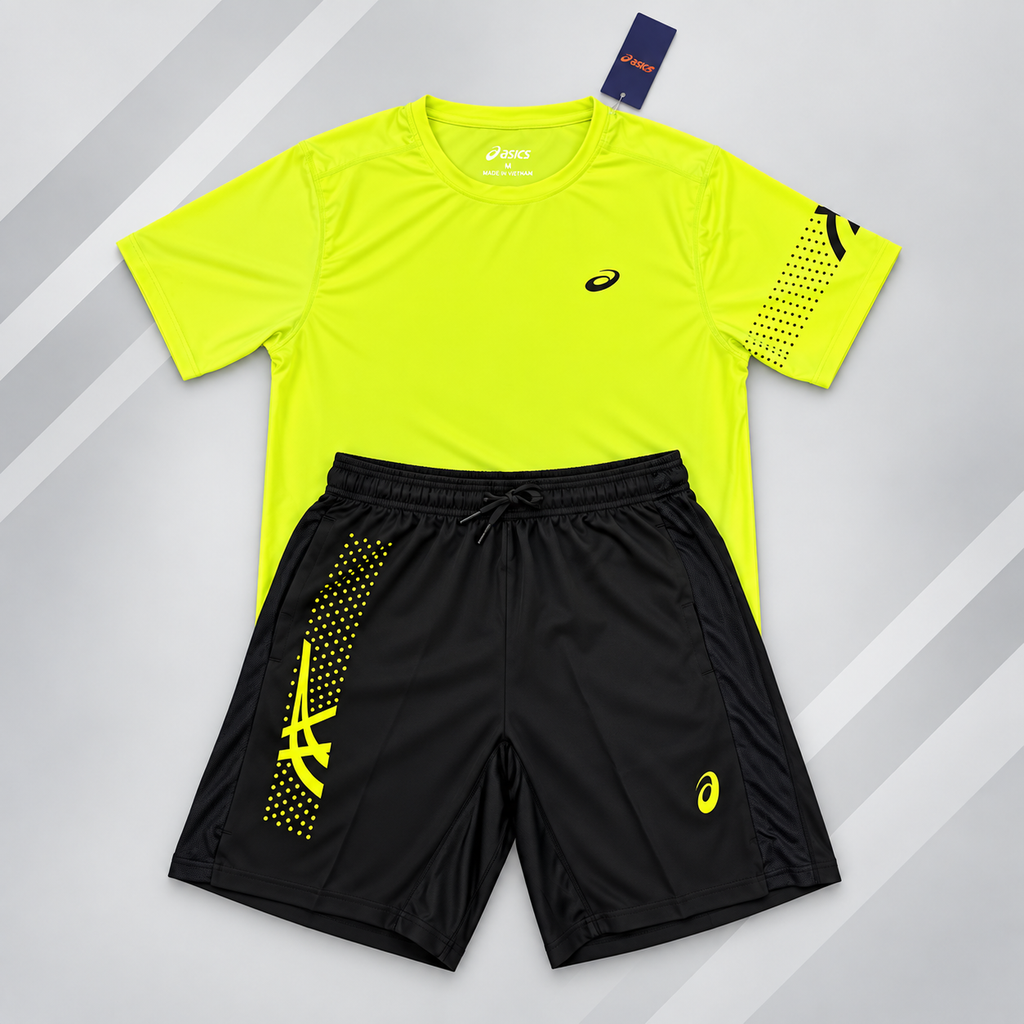 ASICS T-SHIRT AND SHORTS SETS