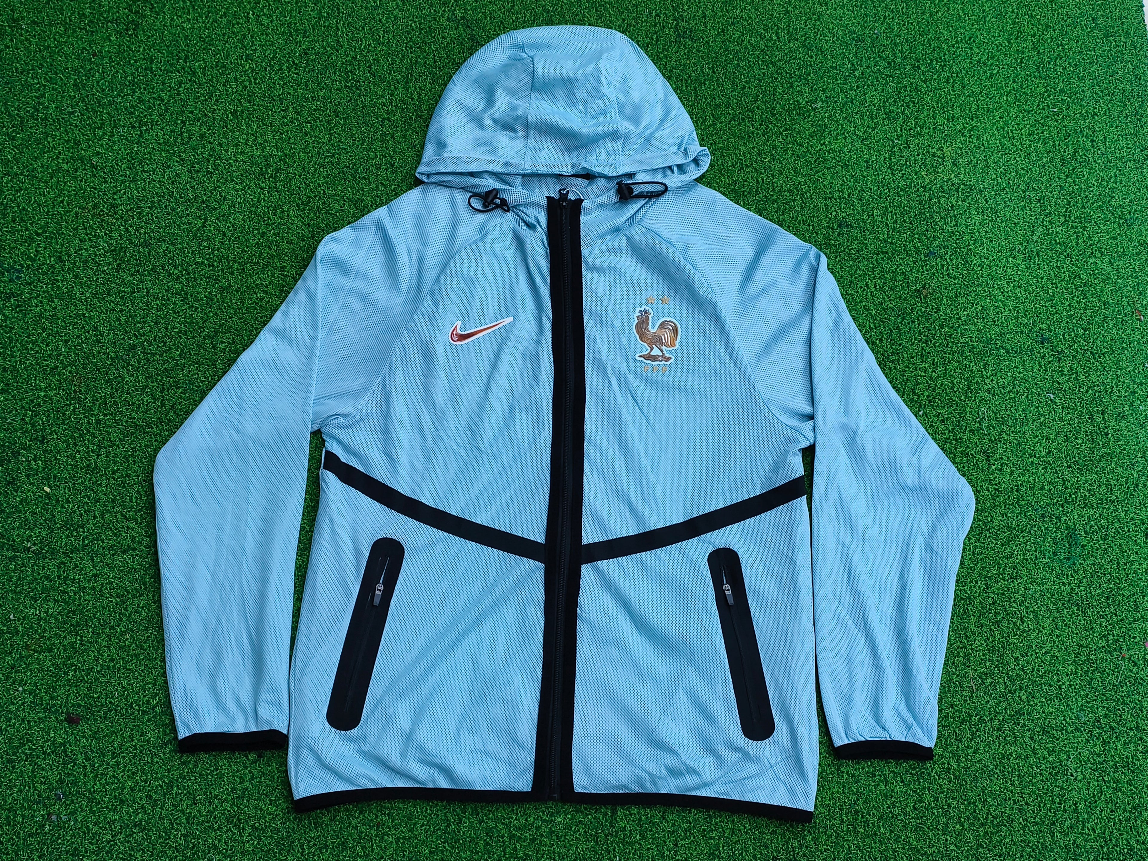 France International Football Jacket (Light Blue)