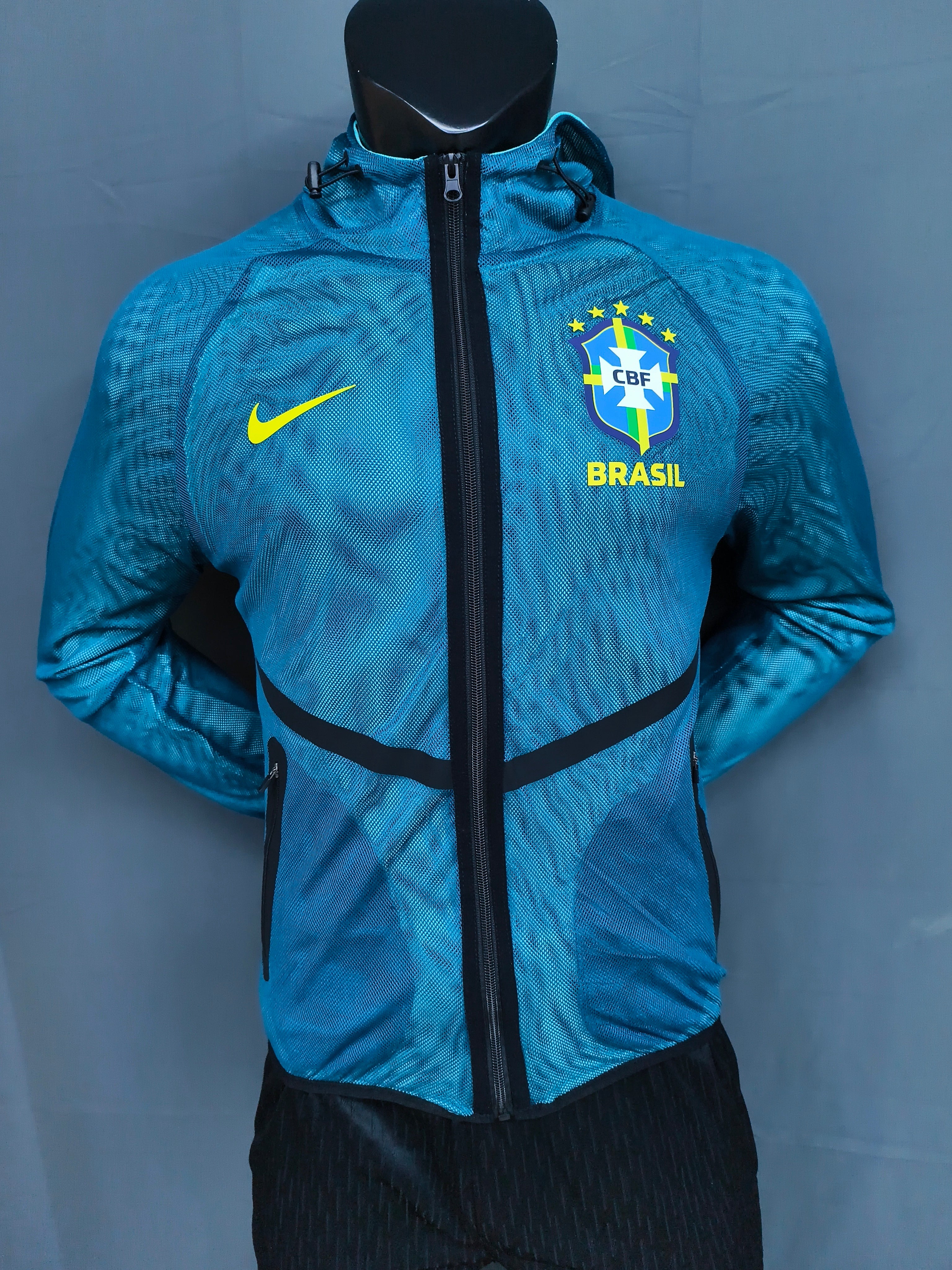 Brazil International Football Jacket (Blue)