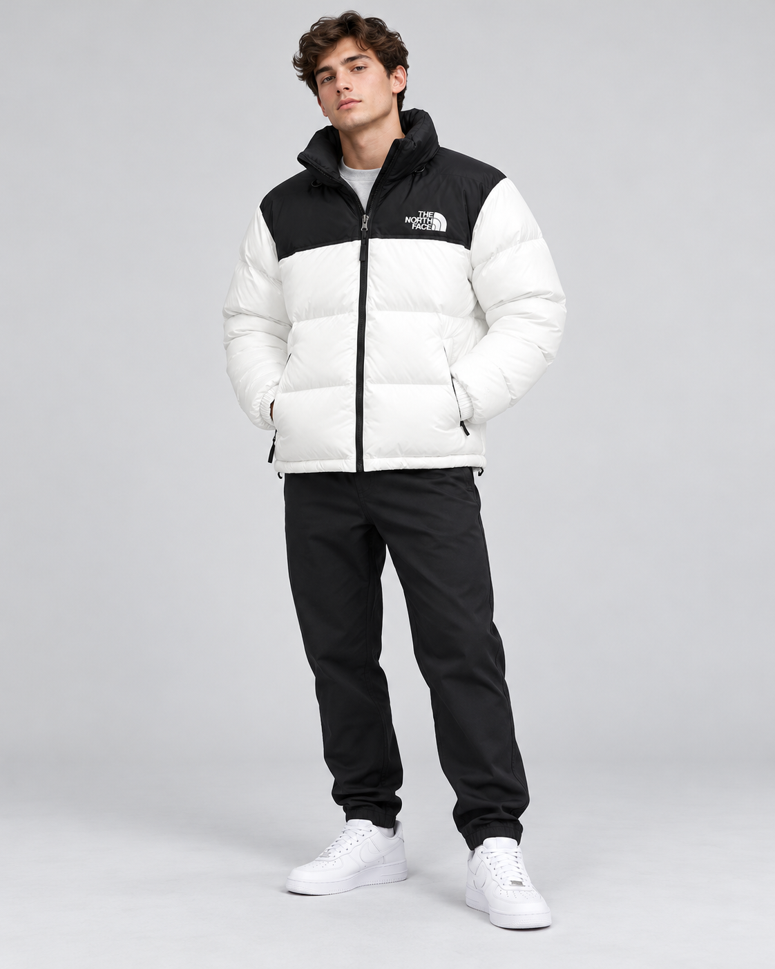 The North Face Men's 1996 Retro Nuptse Jacket - Black White
