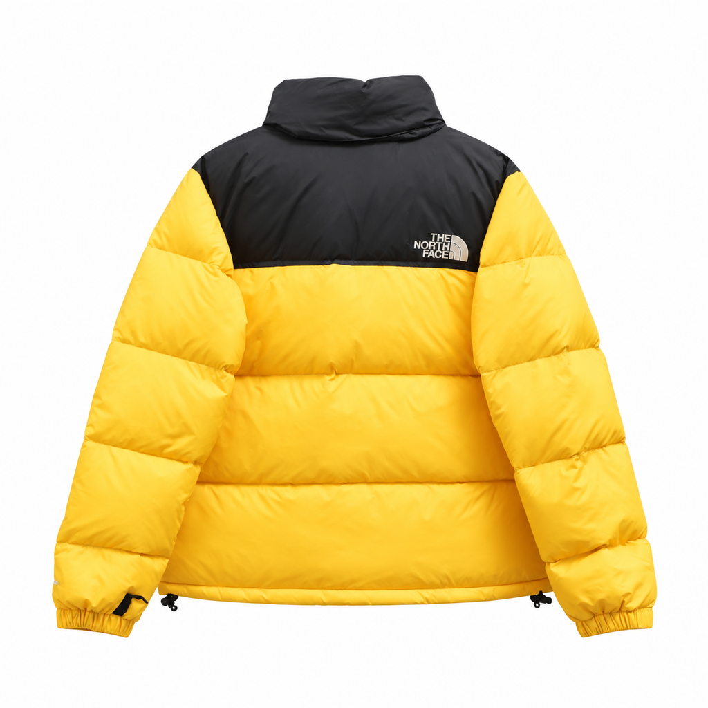 The North Face Men's 1996 Retro Nuptse Jacket - Black yellow