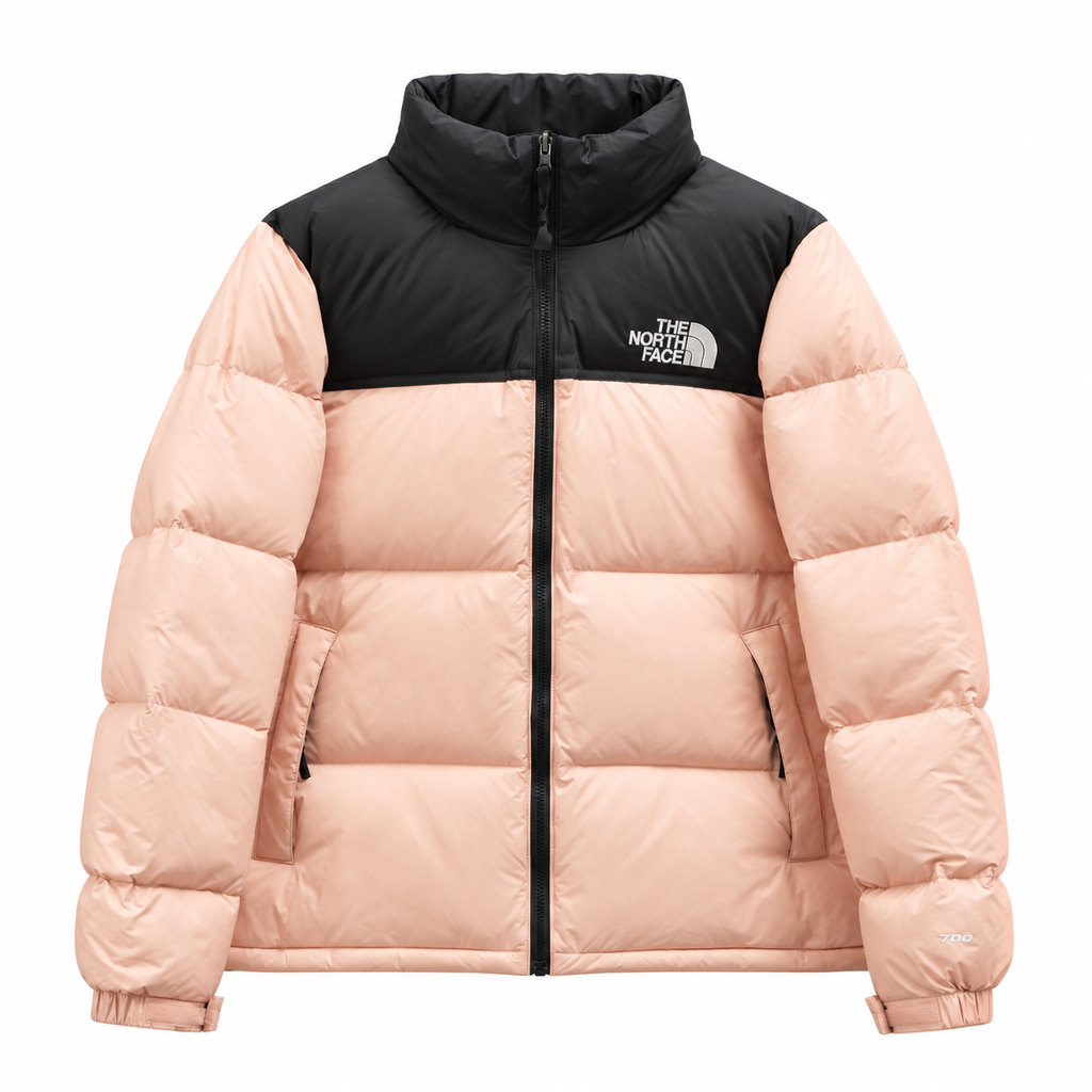 The North Face Men's 1996 Retro Nuptse Jacket - Black Bright Pink