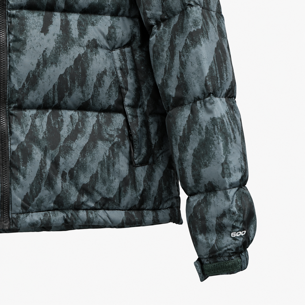 The North Face Men's 1996 Retro Nuptse Jacket - Black Zebra
