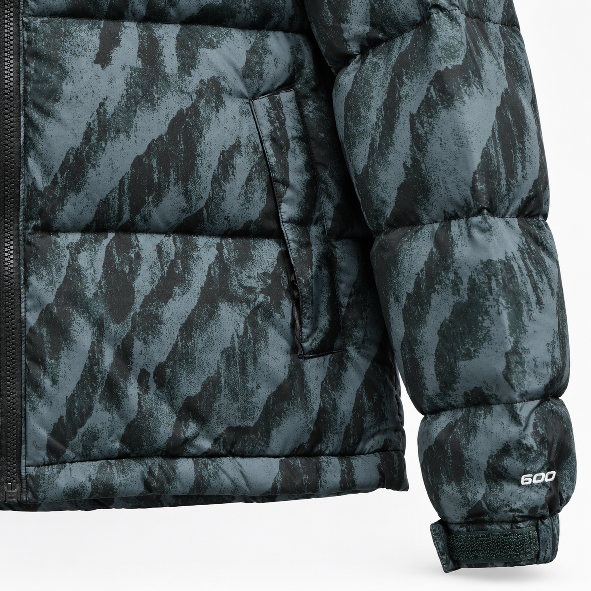 The North Face Men's 1996 Retro Nuptse Jacket - Black Zebra