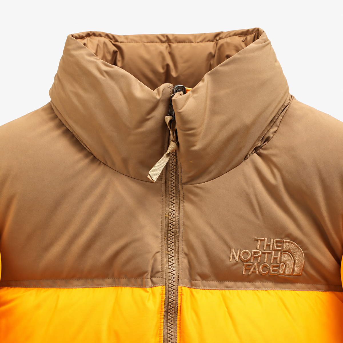 The North Face Men's 1996 Retro Nuptse Jacket - Brown Yellow