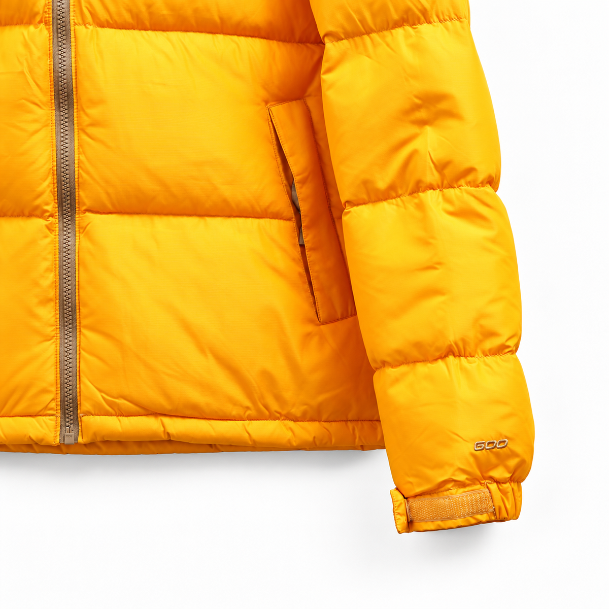 The North Face Men's 1996 Retro Nuptse Jacket - Brown Yellow