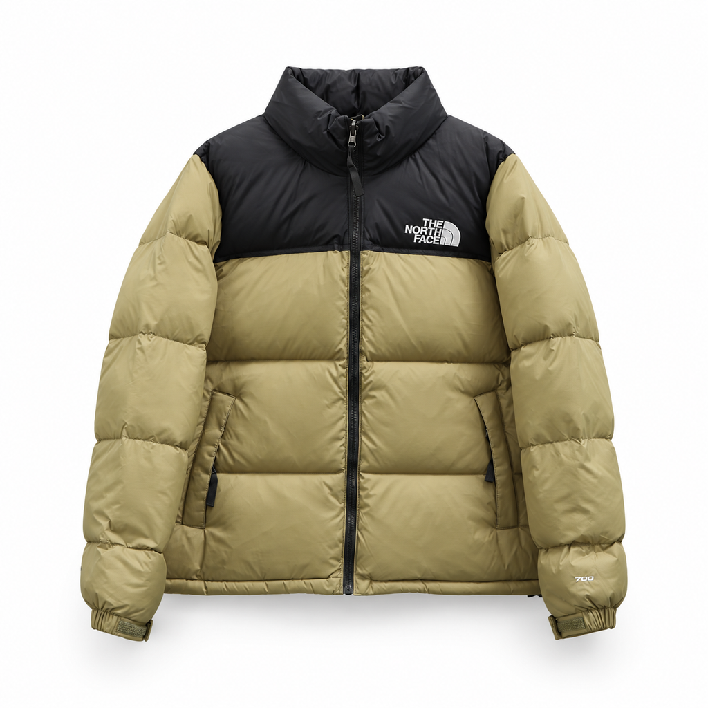 The North Face Men's 1996 Retro Nuptse Jacket - Black Khaki