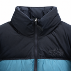 The North Face Men's 1996 Retro Nuptse Jacket - Navy Blue Turquoise