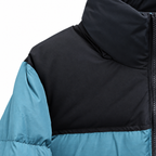 The North Face Men's 1996 Retro Nuptse Jacket - Navy Blue Turquoise
