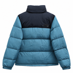 The North Face Men's 1996 Retro Nuptse Jacket - Navy Blue Turquoise