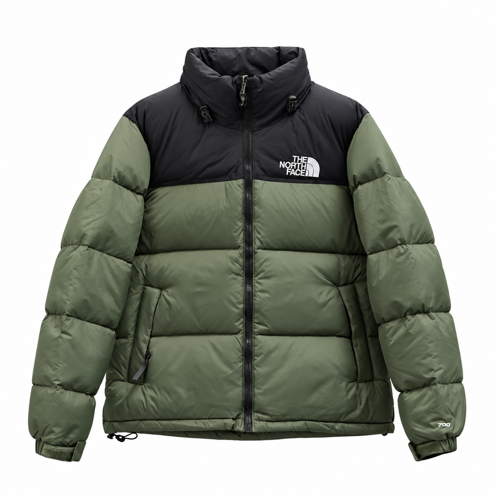 The North Face Men's 1996 Retro Nuptse Jacket - Black Olive Green