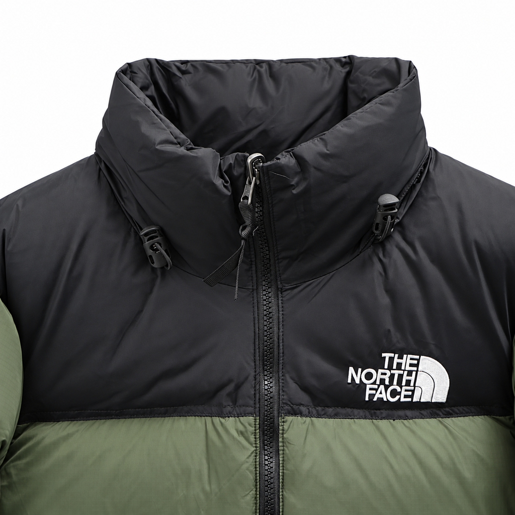 The North Face Men's 1996 Retro Nuptse Jacket - Black Olive Green