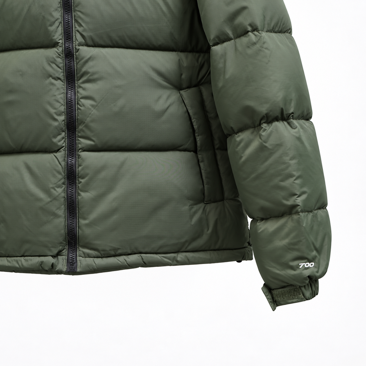 The North Face Men's 1996 Retro Nuptse Jacket - Black Olive Green