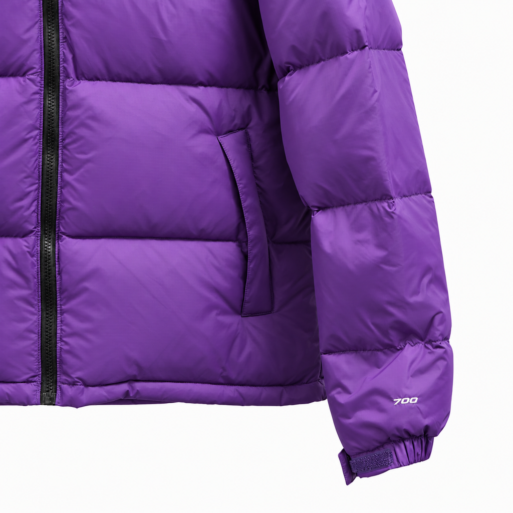 The North Face Men's 1996 Retro Nuptse Jacket - Black Purple