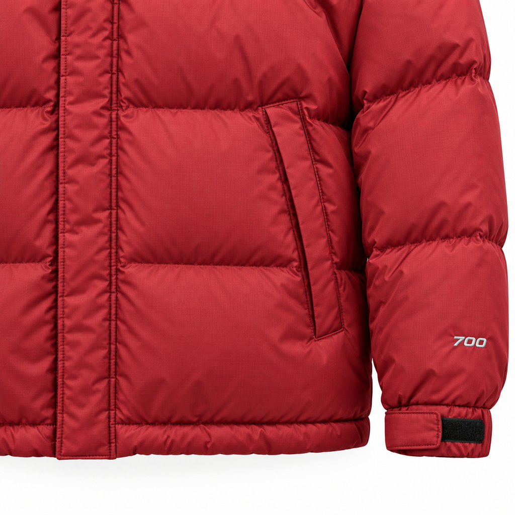 The North Face Men's 1996 Retro Nuptse Jacket - Black Cherry Red