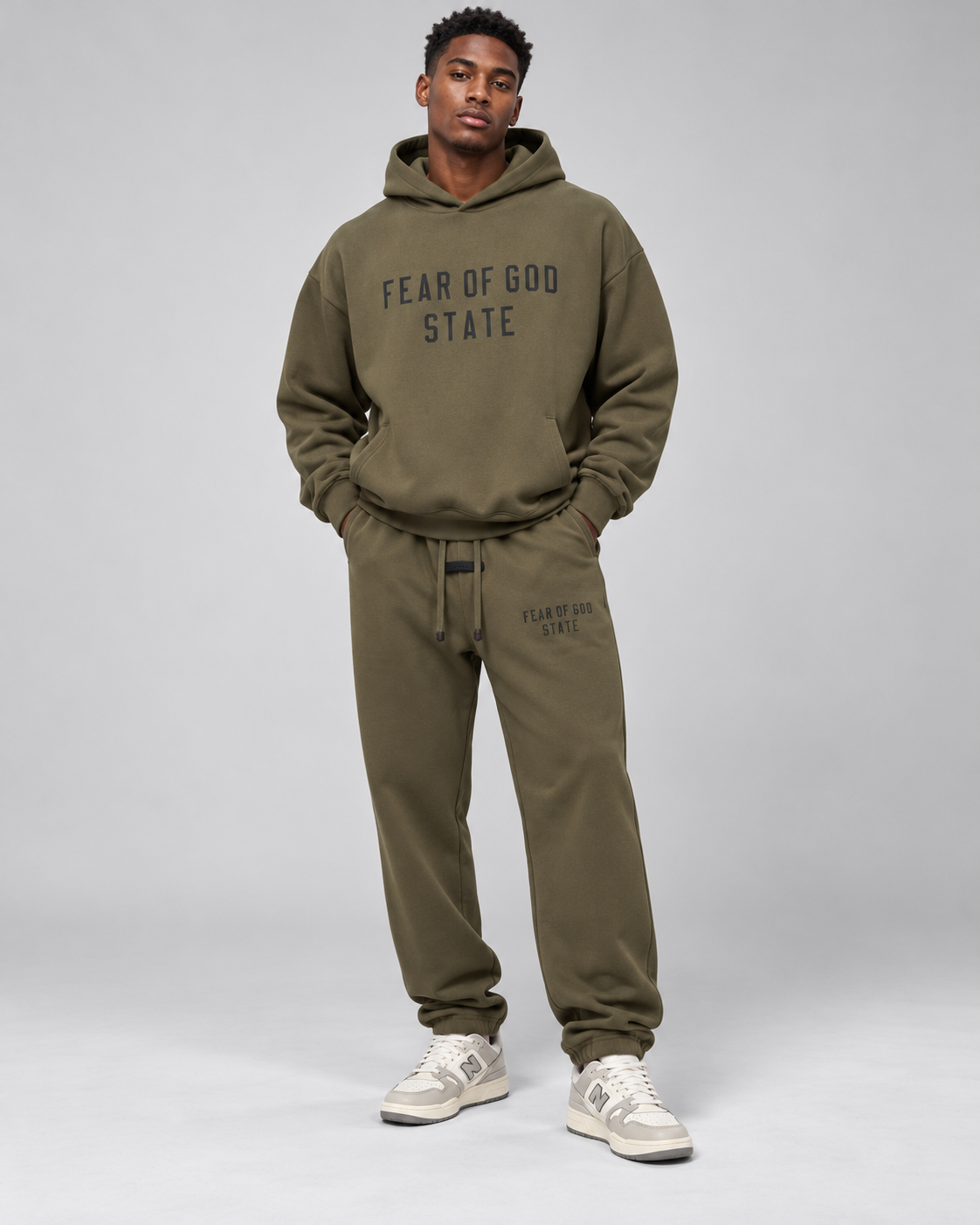 Fear of God State Hoodie & Jogger Set