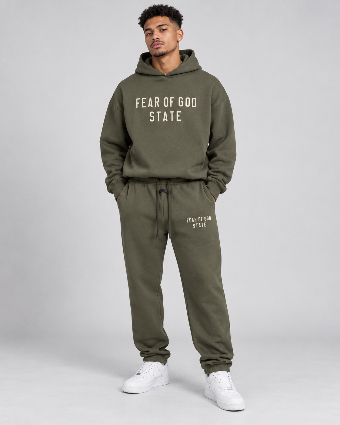 Fear of God State Hoodie & Jogger Set