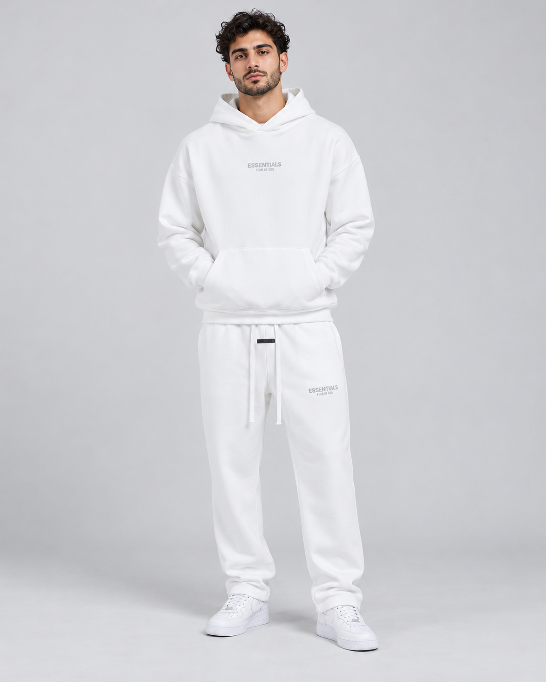 Essentials Small Logo Hoodie & Jogger Set