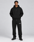 Essentials Minimal Badge Hoodie & Jogger Set