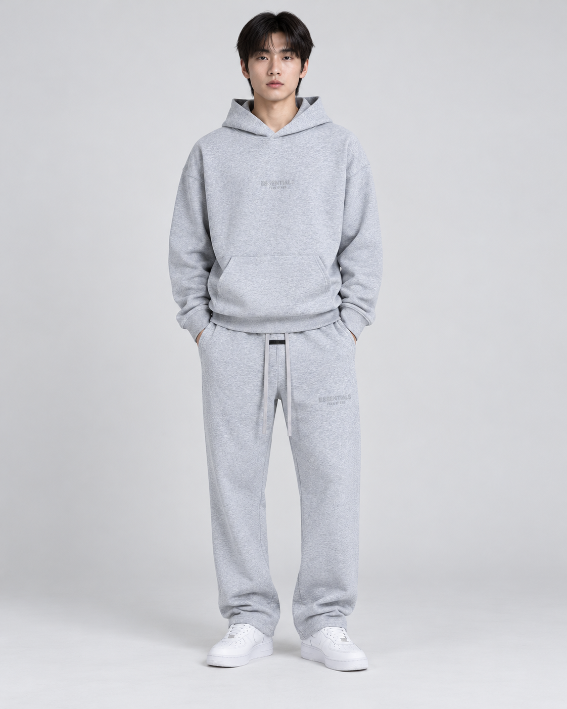 Essentials Small Logo Hoodie & Jogger Set