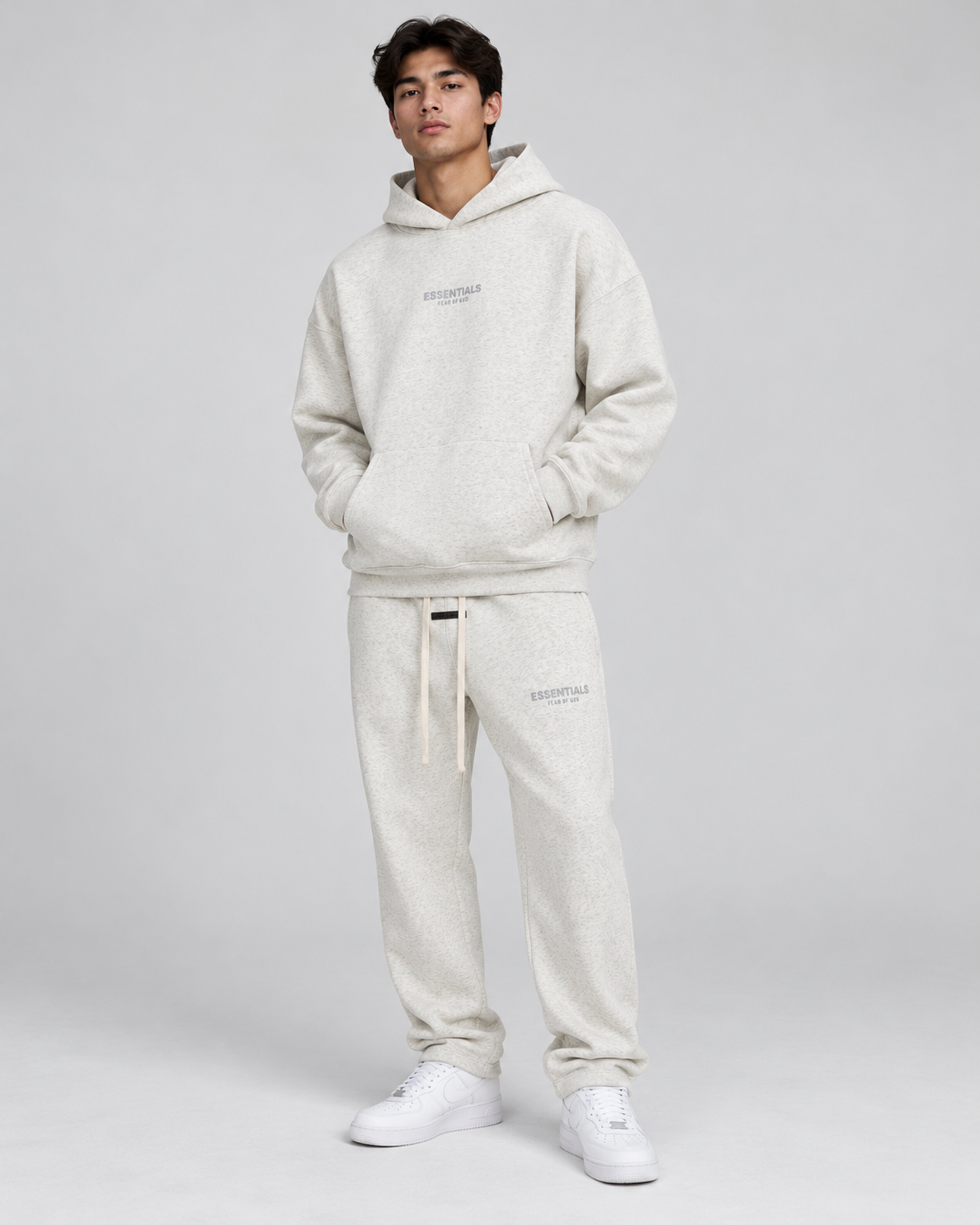 Essentials Small Logo Hoodie & Jogger Set
