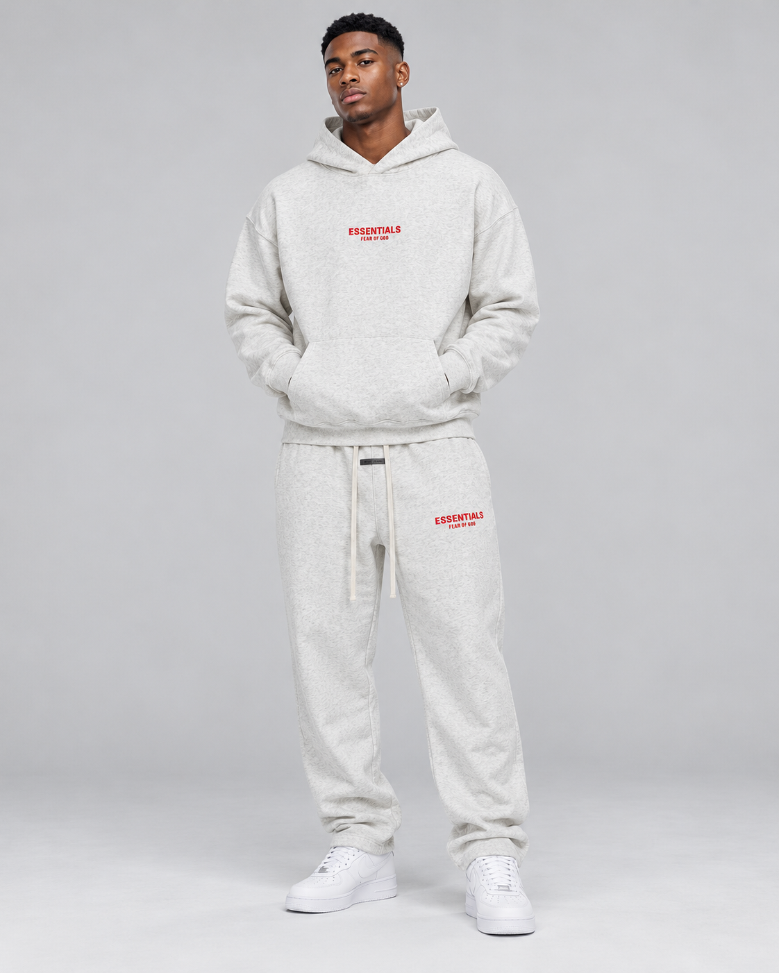 Essentials Small Logo Hoodie & Jogger Set